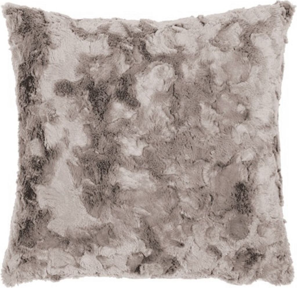 Pad Kissenhülle Bardot Felloptik beige 45 x 45 cm Produktbild 