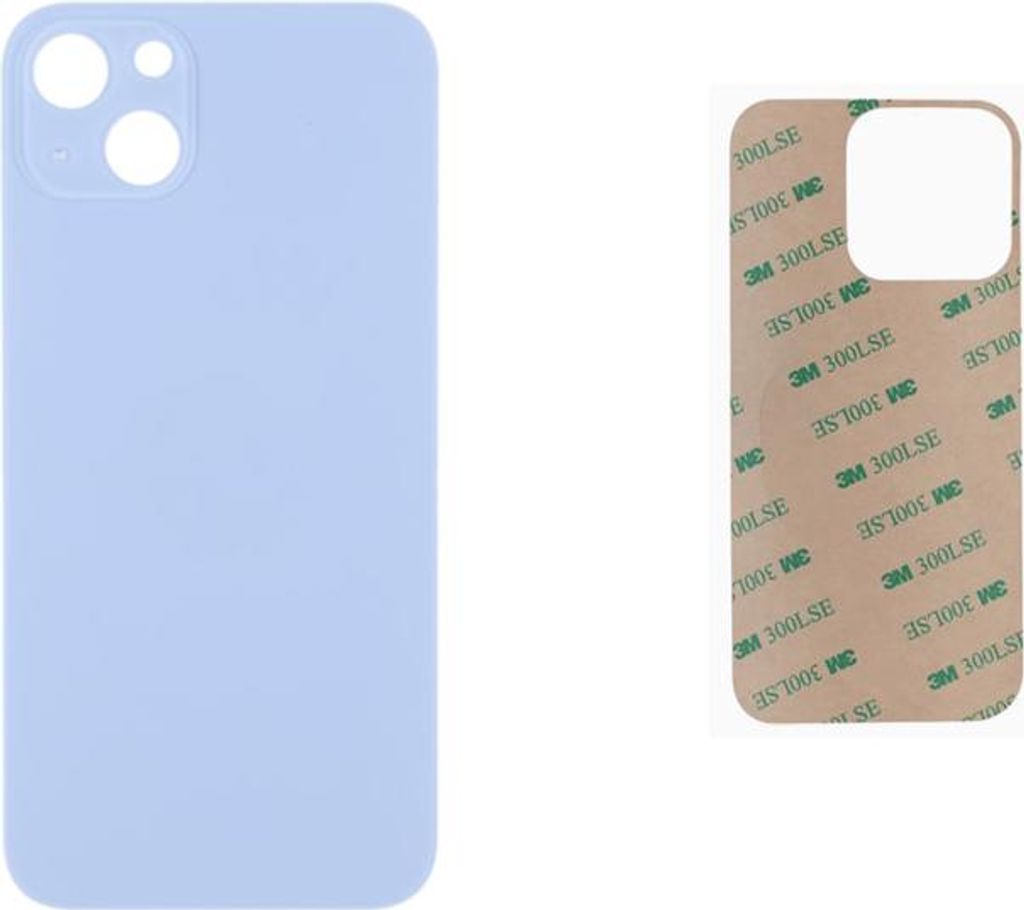 OEM iPhone 14 Plus Akkudeckel Backcover Rückseite Glas Blau