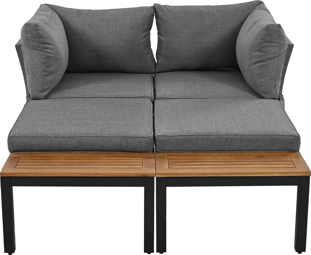 Flieks Gartenlounge Set 4 sitzer, Gartenmöbel Set Produktbild 10