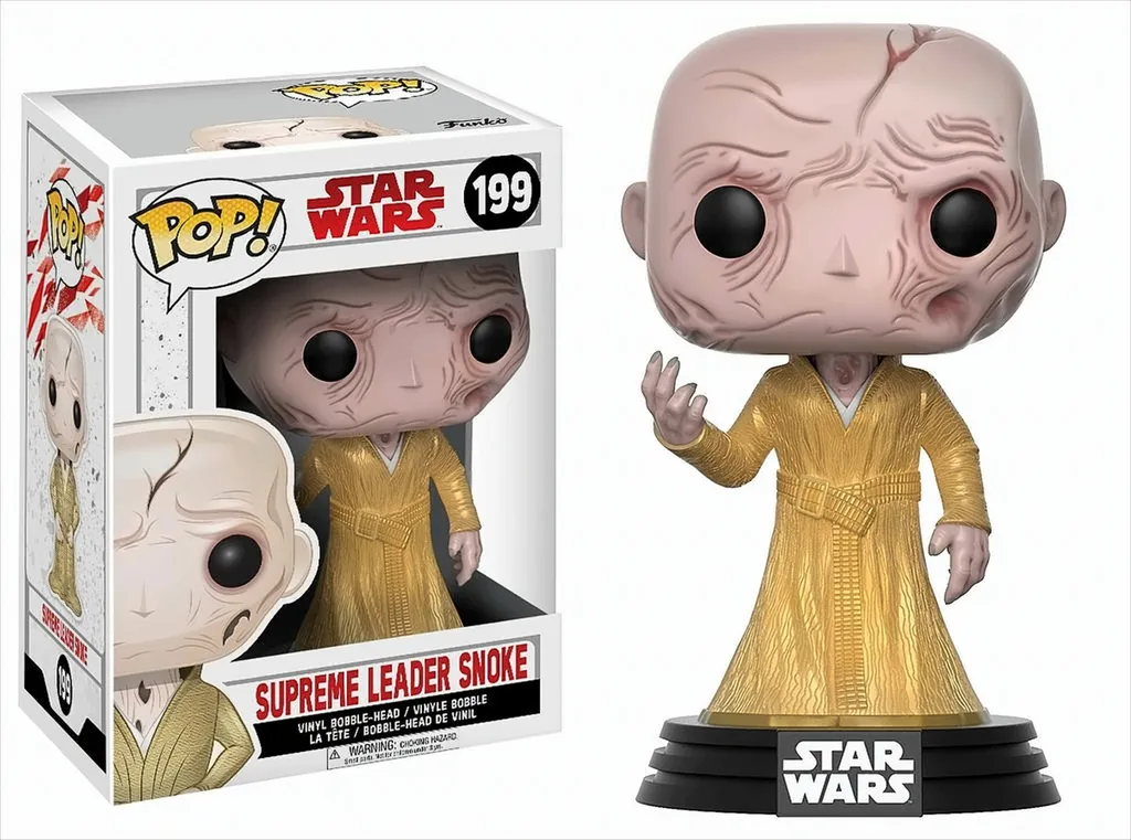 Pop Star Wars Snoke 199 Figurine pour Déco Bureau et Cadeau Fan Cinéma