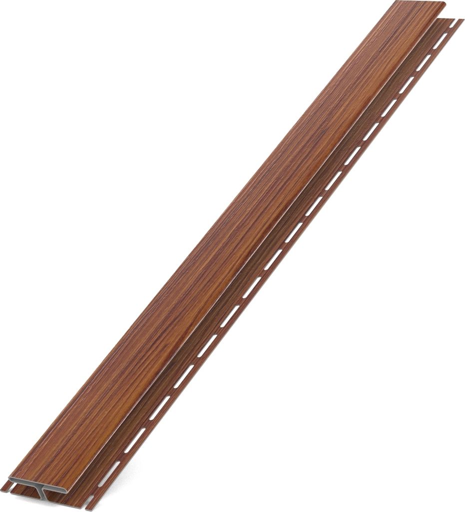 Kunststoffpaneele Nussbaum B-1,50m Wandpaneele Deckenpaneele Verbindungsleiste H 1,50m