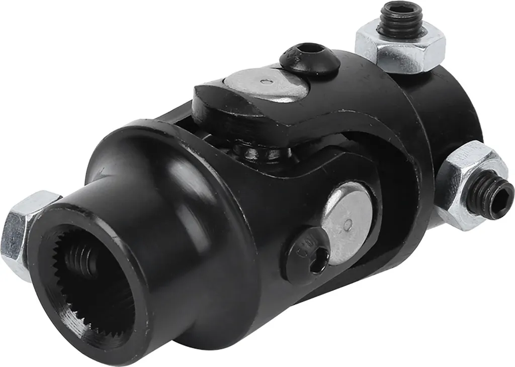 Cardan Direction 3/4-36 Spline x 3/4 DD Noir - Acier renforcé - 2
