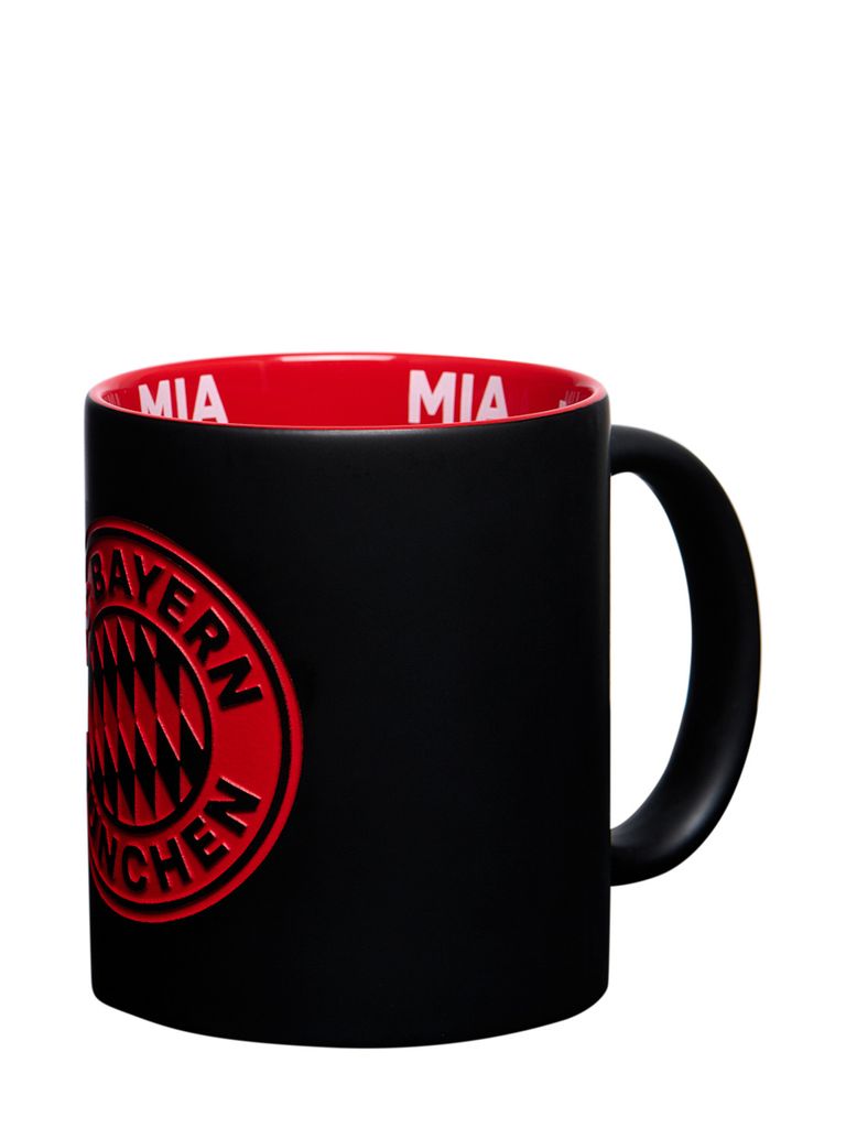 FC Bayern München Tasse Gravur schwarz Produktbild 