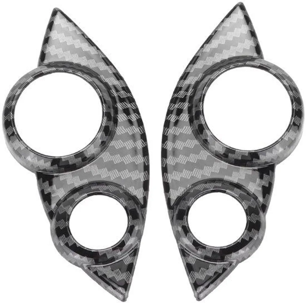 Cache boutons de volant carbone Smart 453 anti-rayure et sport
