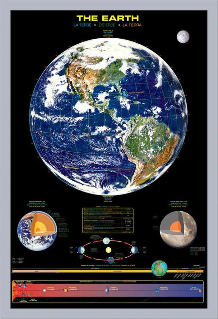 Poster Terra Terra per Cameretta + Cornice Shinsuke Maxi 61x91,5
