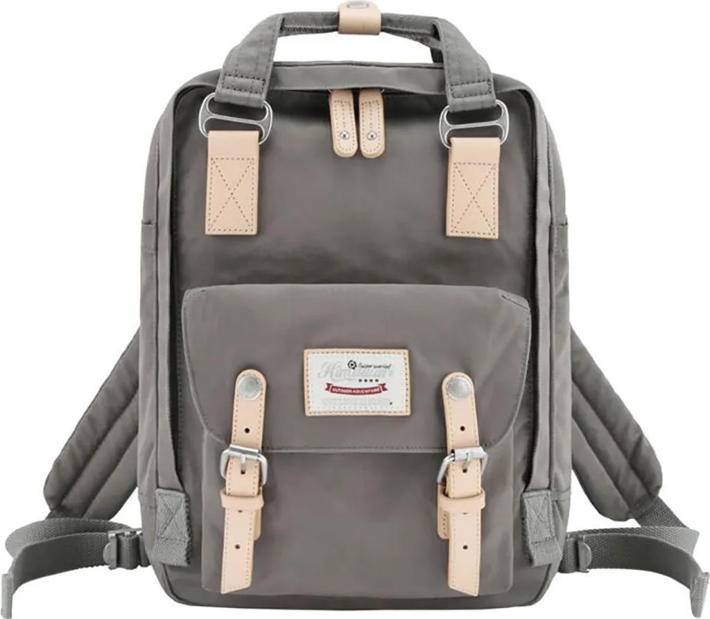 Himawari 188L Sac à Dos Ordinateur 14 Pouces Gris - Modèle Classique