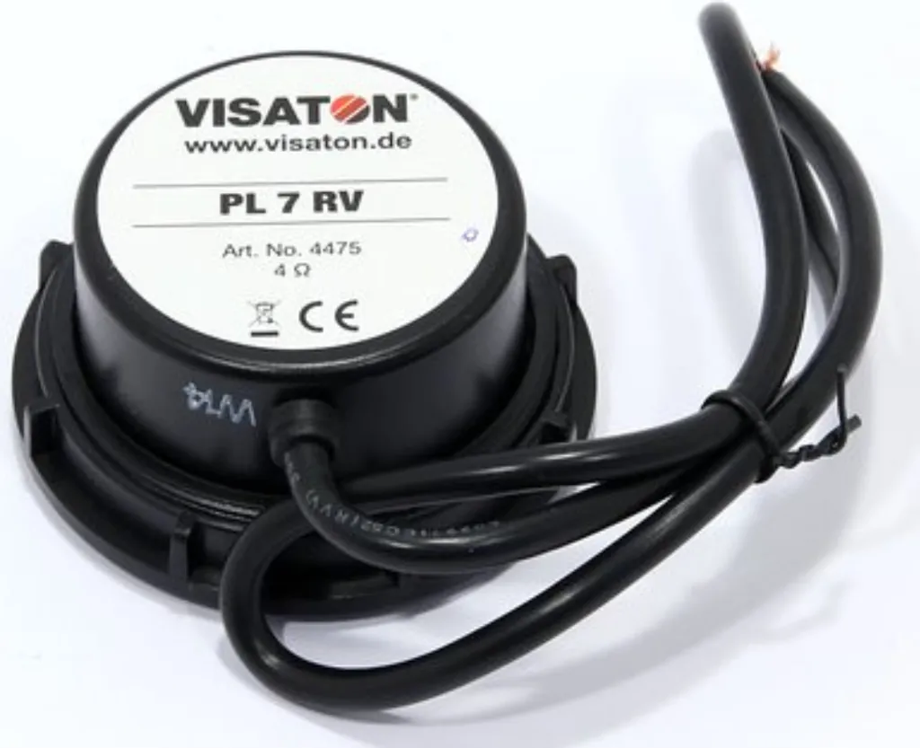 Haut-parleur encastré 2.5 pouces 20W noir : discrétion sonore totale