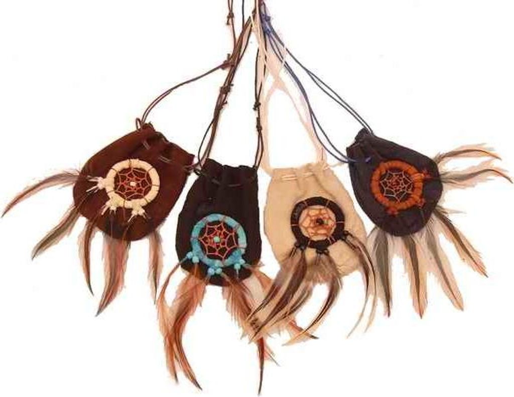 Medizinbeutel mit Dreamcatcher Produktbild 
