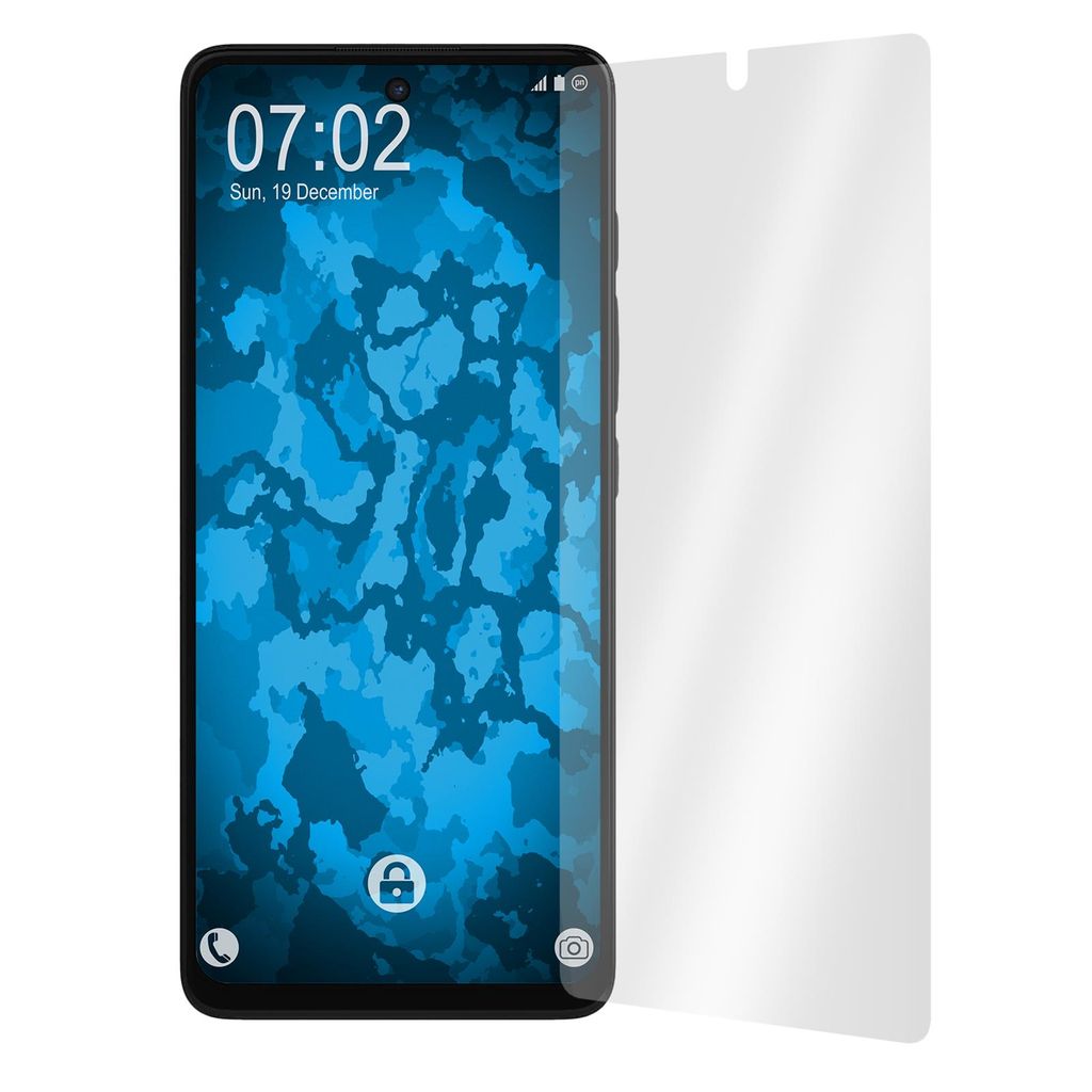 4er-Pack PhoneNatic Displayschutzfolien klar kompatibel mit Motorola Moto G60S