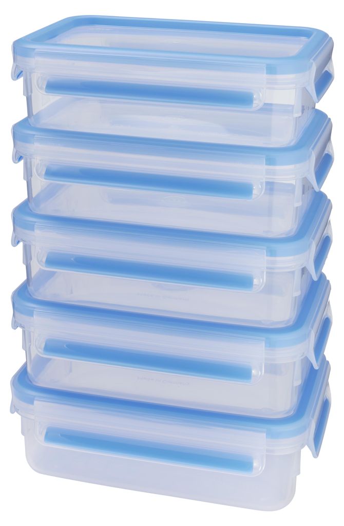 EMSA CLIP & CLOSE FRISCHHALTEDOSEN 5-teiliges SET 0,8L Produktbild 