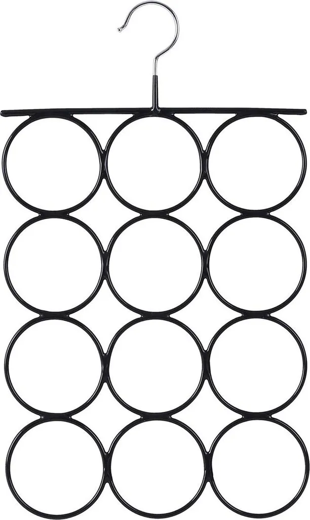Appendiabiti per sciarpe Organizer per scialle in metallo antiscivolo