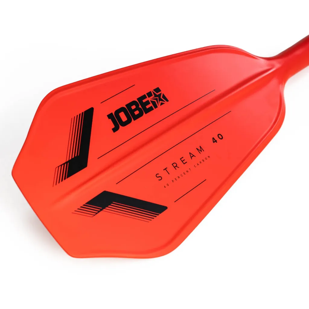 Pagaie Stand Up Paddle Jobe Stream Carbon 40 Réglable 3 Parties