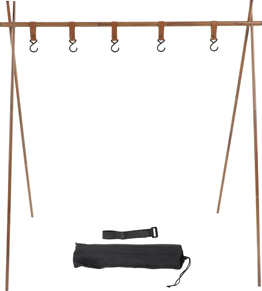 Appendiabiti Ultraleggero Alluminio Outdoor - Rack Triangolare da Viaggio