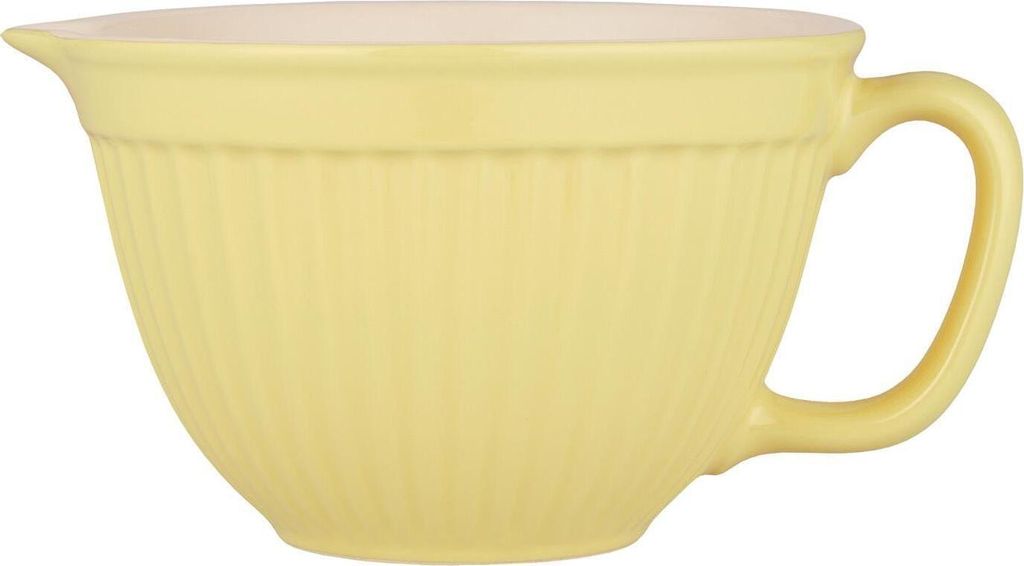 IB Laursen Rührschüssel Mynte LEMONADE Gelb Keramik Geschirr 1700 ml Schale