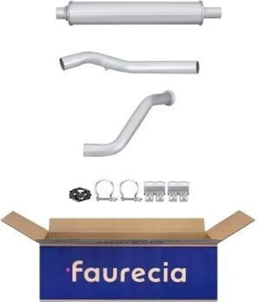 Silencieux avant HELLA haute durabilité pour C4 et 307 CC, OE 1717P6