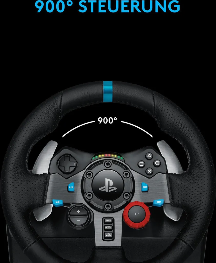 Pack Simulation Auto Logitech G29 et Casque A10 pour PS5, PS4 et PC VR - 17