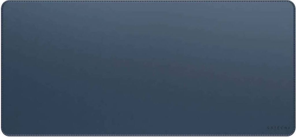 Satechi Vegan-Leather Premium Desk Mat Blue