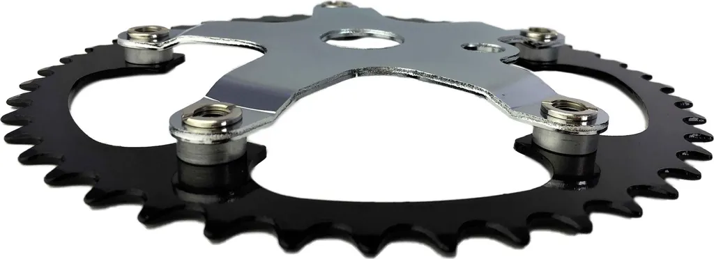 Plateau de pédalier offset coudé Classic Cycle pour vélo customisé