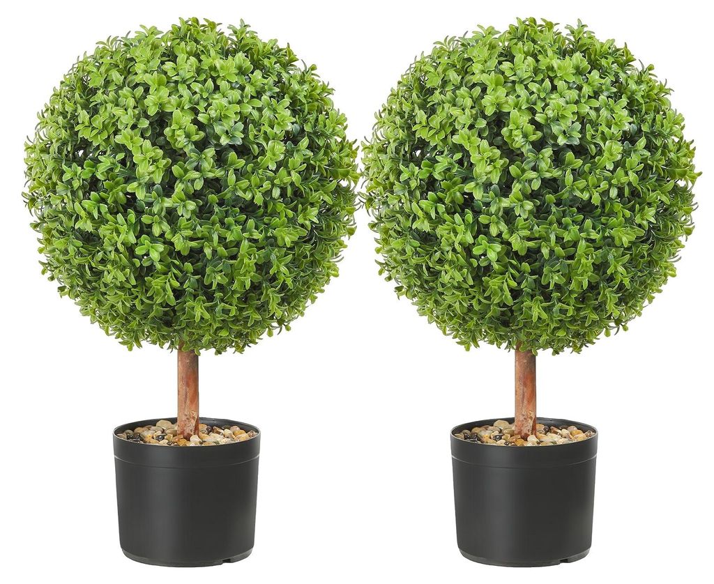 VEVOR 2X Buchsbaumkugel Künstlich 559mm Garten Deko Produktbild 