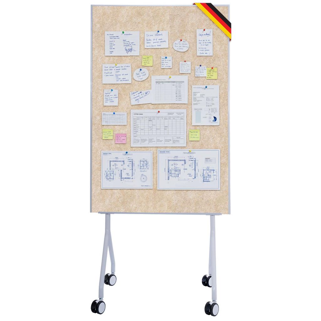 Floordirekt Mobile Präsentationstafel Giant, 80×120 cm, Produktbild 