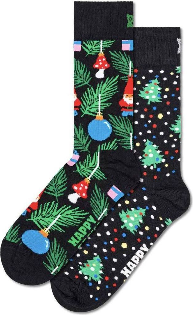 Happy Socks -2-Pack Holiday Tree Socks Gift Set - Gr. 41 - Produktbild 