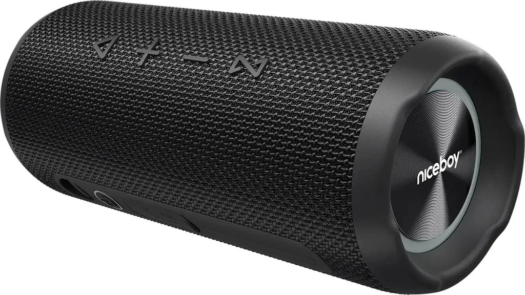 Niceboy Nexus : Enceinte Puissante sans Distorsion Étanche Noir