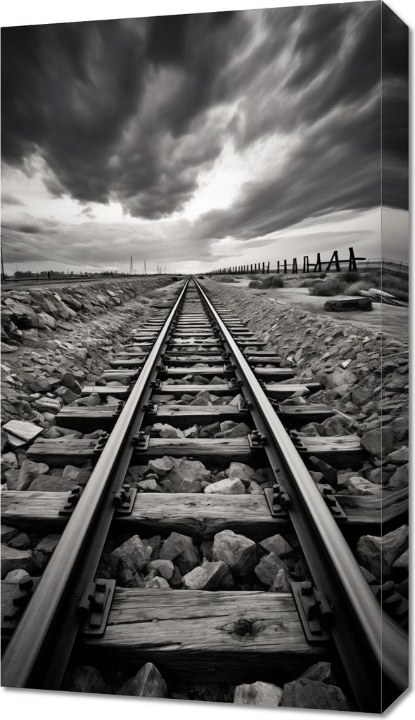 Bild 40x70cm Reise ins Unbekannte