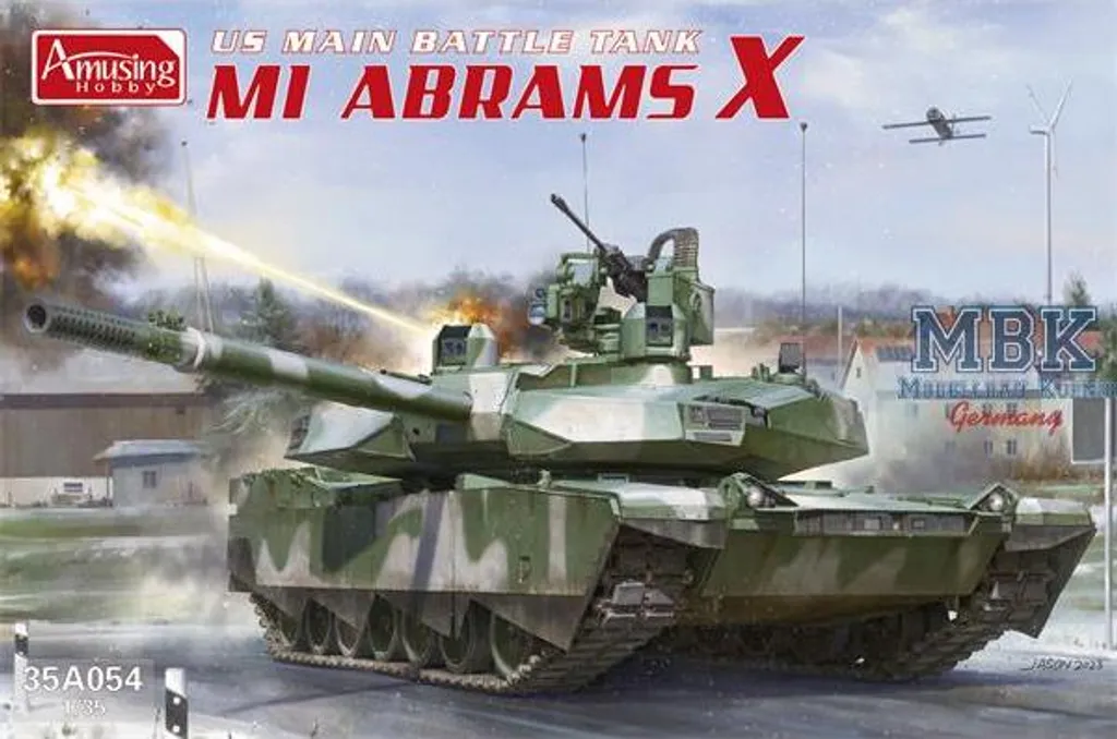 Maquette Char M1 Abrams X LOISIR AMUSANT AH35A054 Kit de Blindé