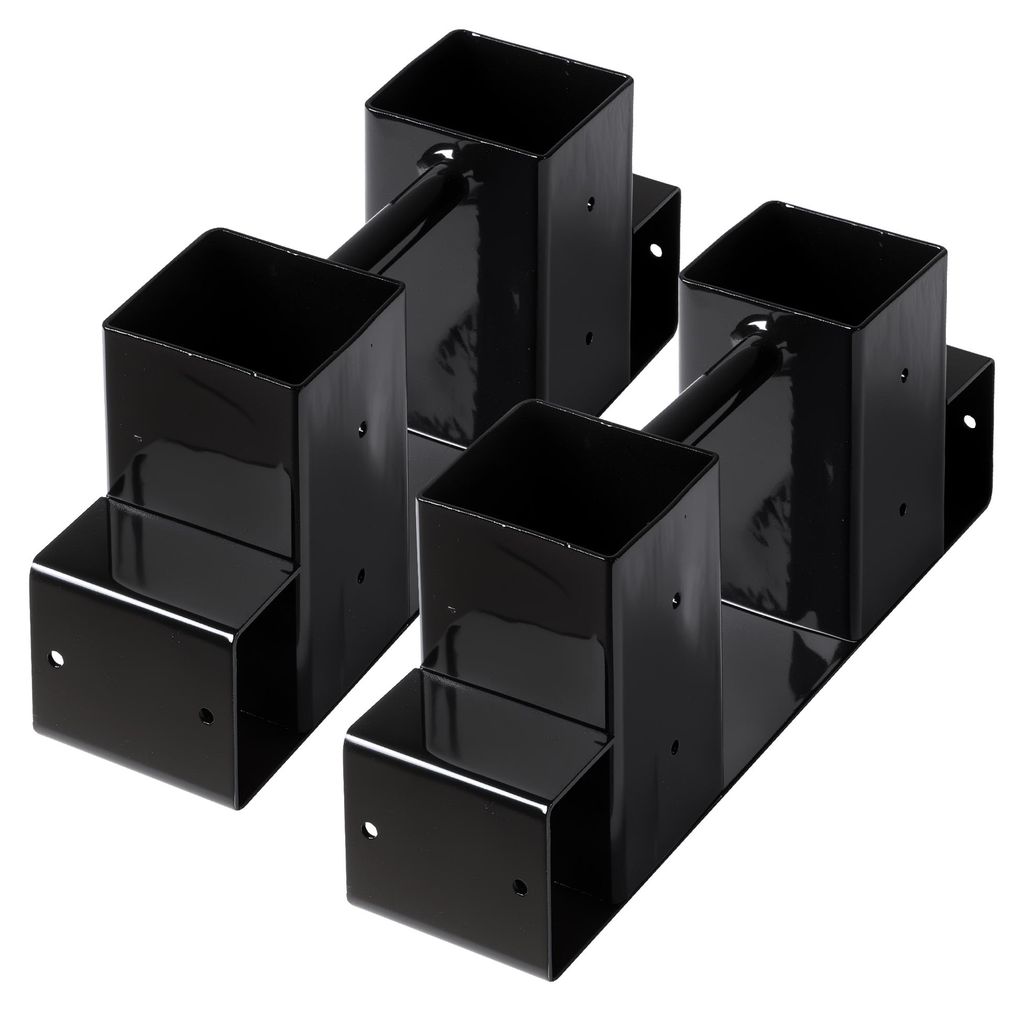 Wiltec Holzstapelhilfe für Kaminholz im 2er Set, 335 x 85 x Produktbild 