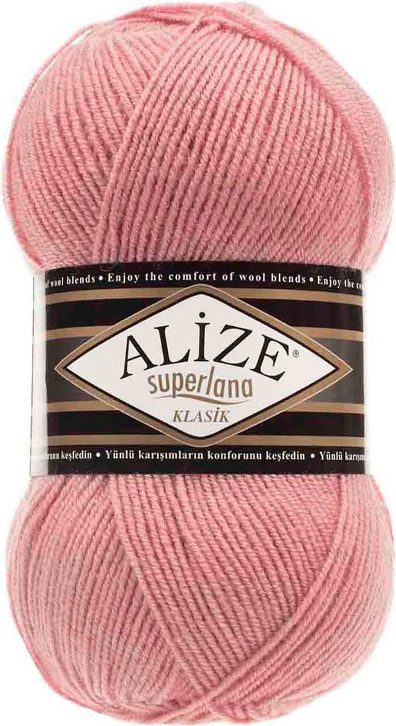 Alize Superlana Klasik 100g Strickgarn Strickwolle 25% Wolle, Farbwahl