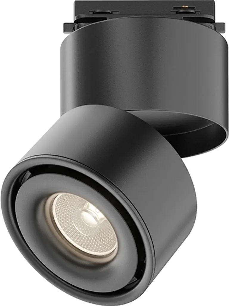 Maytoni Yin Sistema a 1 circuito UNITY LED a binario 15W dimmerabile 3000K Nero 90Ra Ø10cm bianco caldo