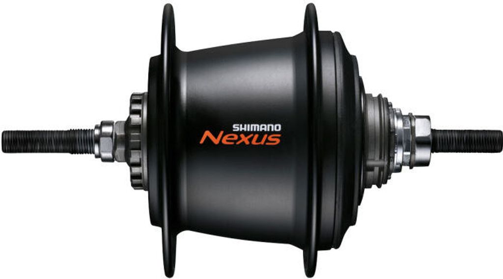Shimano Nabenschaltung Nexus 7 SG-C3001 für Rollenbremsen Felgenbremse – 32 Löcher – Schwarz