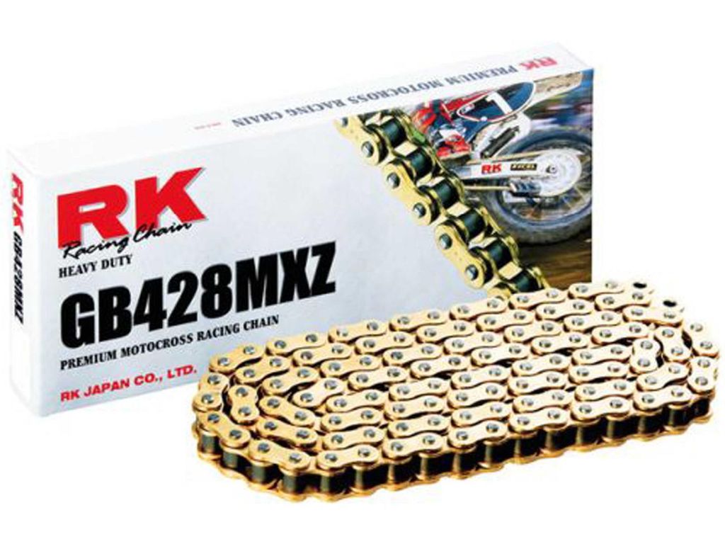 RK Kette "GB428MXZ" 1/2x5/16, MX-Racing 128 Glieder