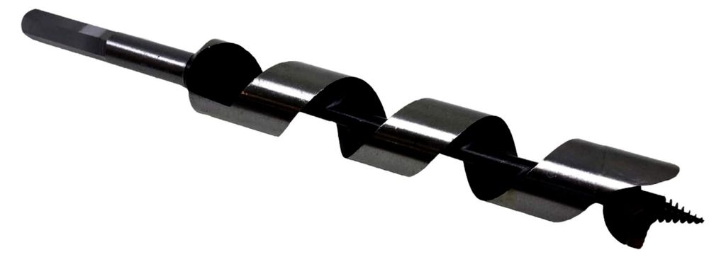 Schlangenbohrer 25 mm Durchmesser, 230 mm Länge, Lewis-Form