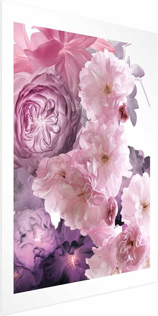 Posterpapier Poster - Flower Fan 29.7x42 cm Blumen b-C-0404-ao-a