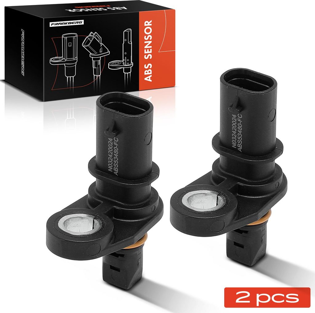 Frankberg 2x ABS Sensor Hinterachse beidseitig für Mercedes-Benz Viano W639 Vito Bus Vito/Mixto Kasten 3.2L 2003-2014