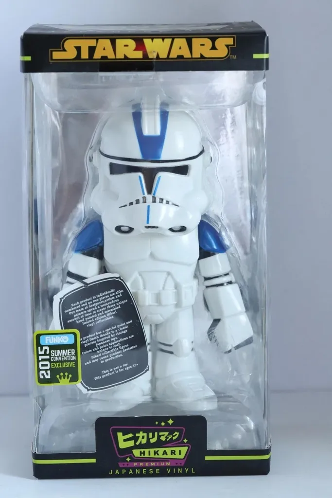 Figurine Soldat Clone 501e Hikari Star Wars Rare pour Collectionneur