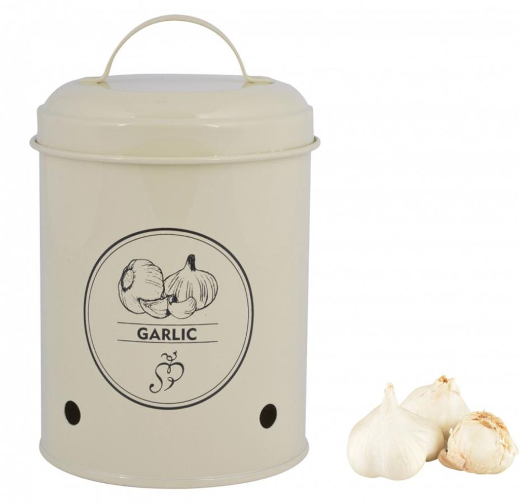 Esschert Design Boîte à provisions Ail ; C2068 Image du produit 