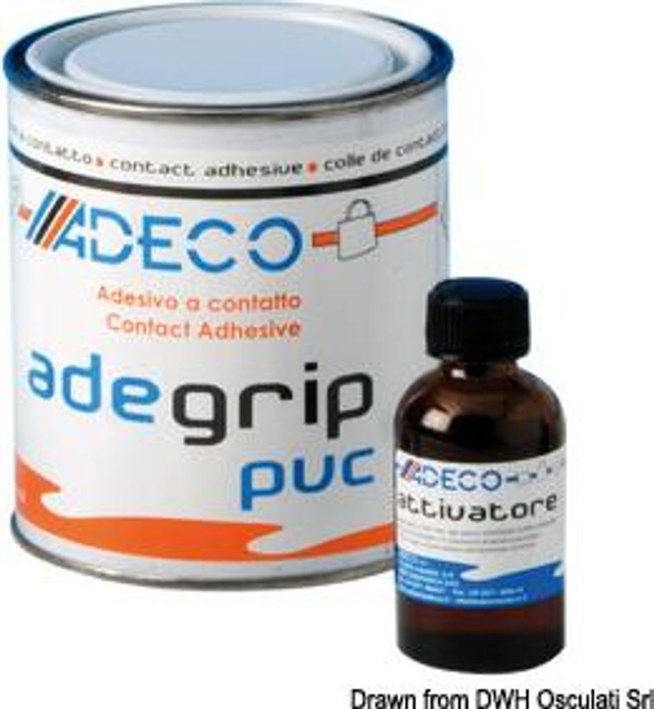 Adeco adesivo per gommoni 2K PVC 135 g Immagine del prodotto 
