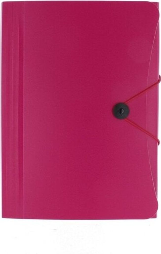 Fächermappe pink - DIN-A4
