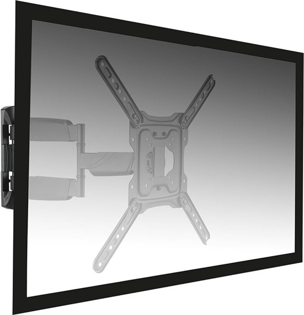 Ewent EW1525 TV-Halterung 139,7 cm (55") Schwarz