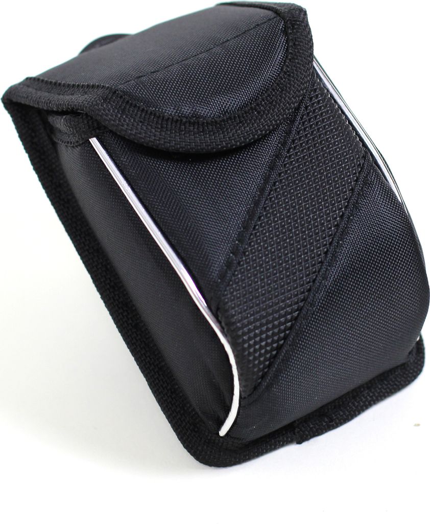 Kompakte Fahrrad Tasche 12 x 8 x 5 cm Klettverschluss / Wasserabweisende Lenkertasche Satteltasche