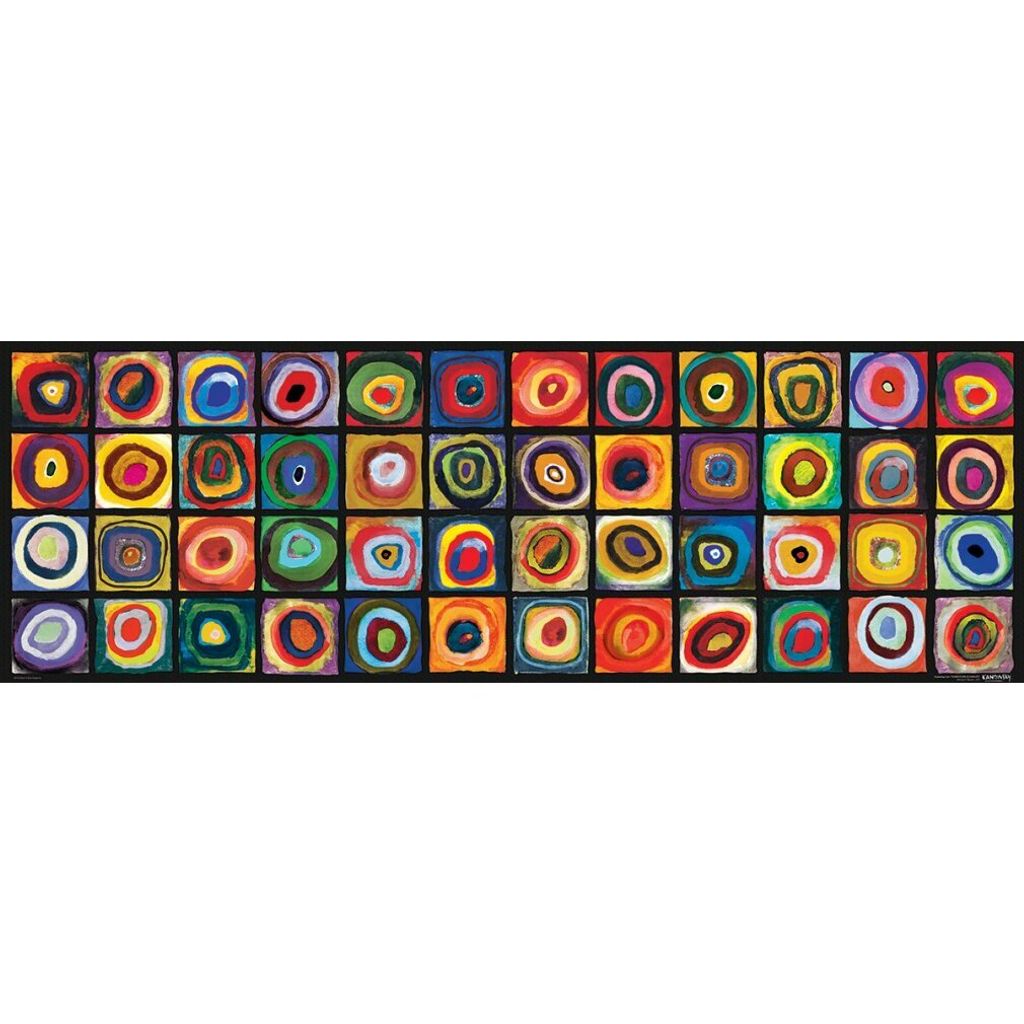 Eurographics Puzzle Wassily Kandinsky Color Square 1000 Produktbild 
