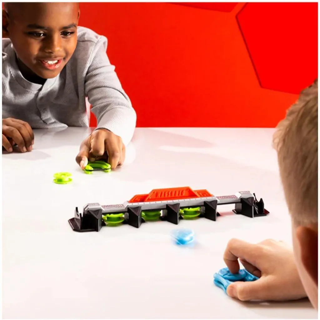 Jouet éducatif Knockout Rail - Jeu de cause à effet en bois et plastique