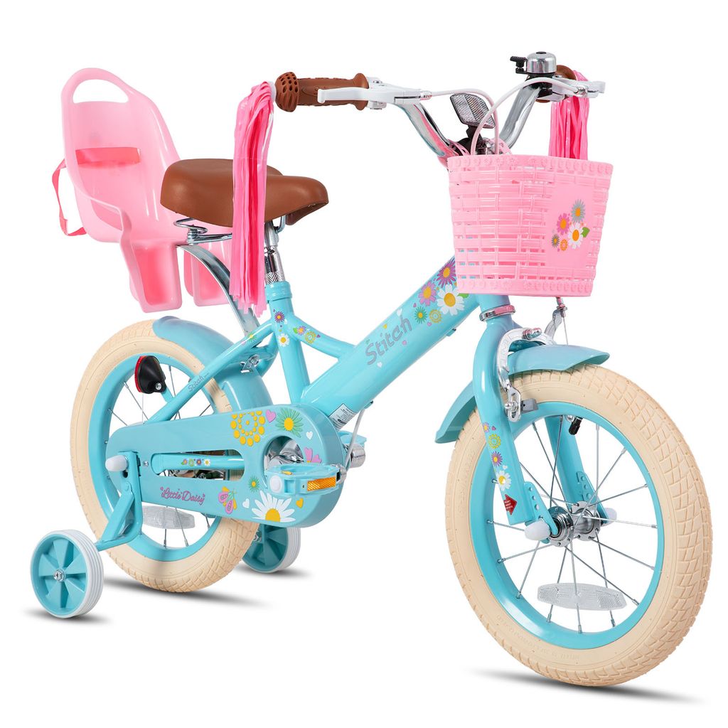 STITCH Kinderfahrrad 16 Zoll fahrrad für 2-7 Jahre Mädchen, Produktbild 