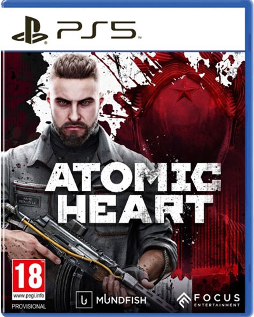 Atomic Heart Spiel für PS5 D1 AT Waffen-SKIN DLCs "Swede" + "Electro" enthalten