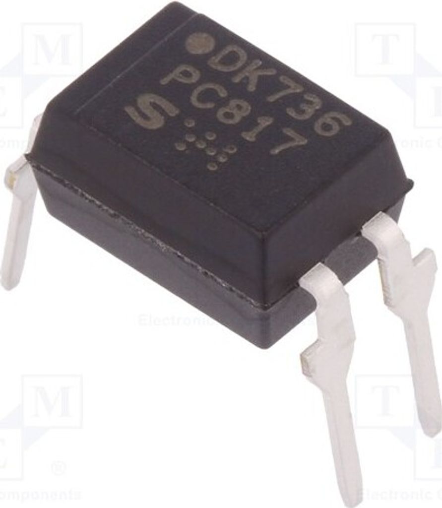 2x Optokoppler THT Uce: 80V PC817X4NSZ1B Optokoppler - ausgang Kanäle: 1