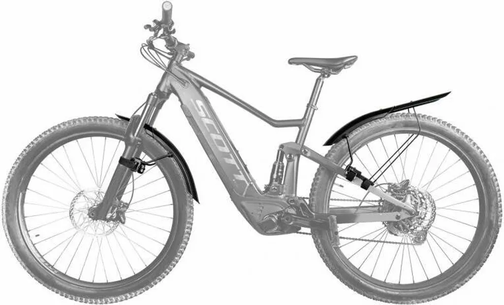Garde-boue VTT Topeak TetraFender M1 M2 à fixation rapide velcro - 4
