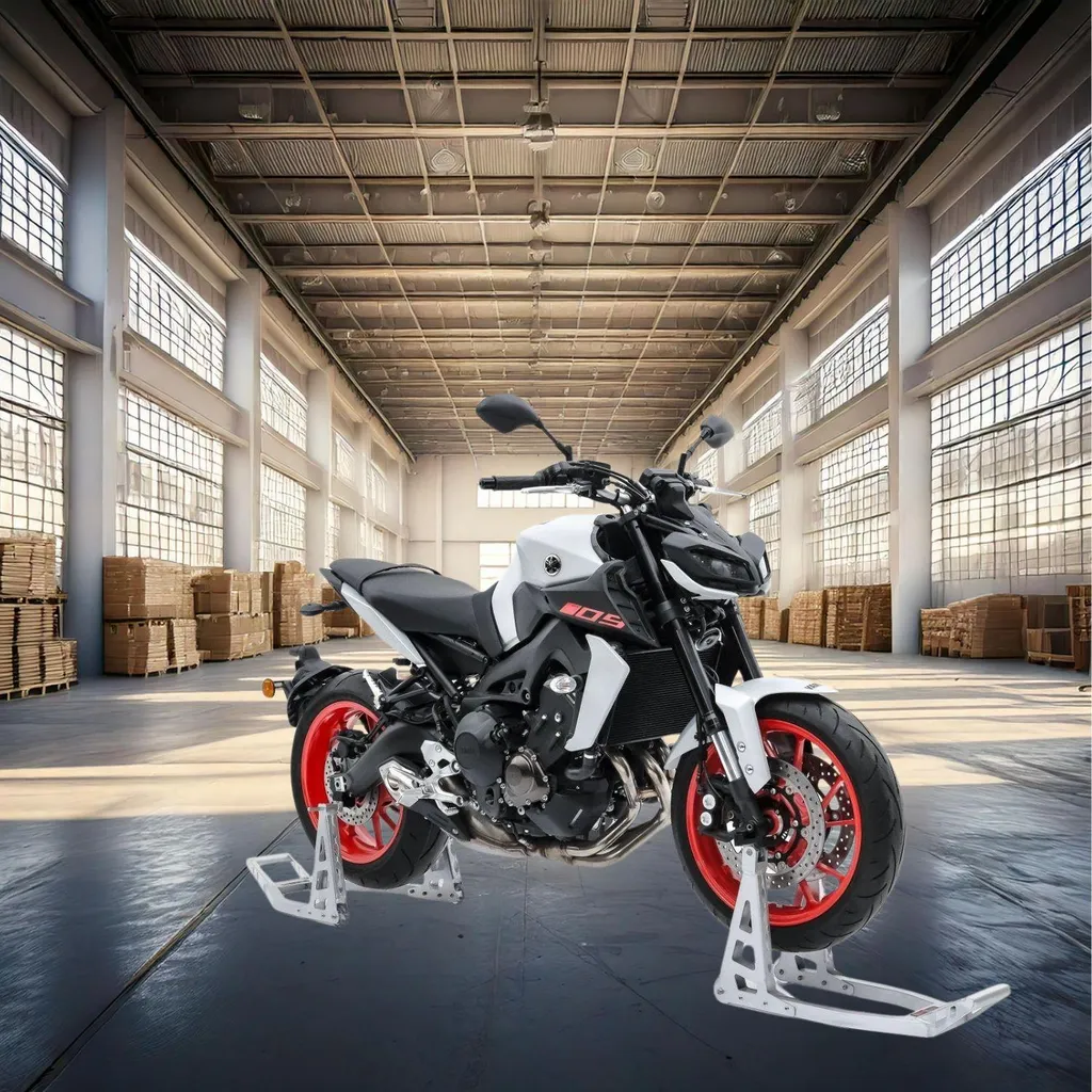 Support de montage moto Superlight pour levier et roue avant robuste