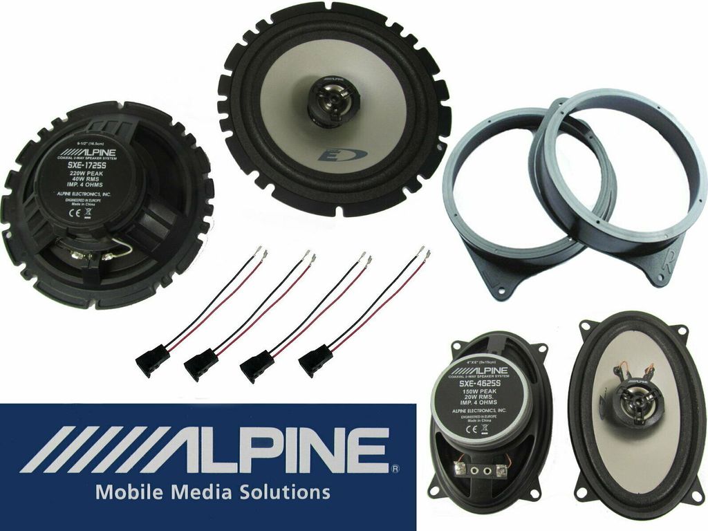 Alpine passend für Seat Ibiza 6K 1999-2002 Lautsprecher Produktbild 
